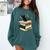 Fantasy Drama Tragedy Cat Book Lover Reading Humor Comfort Colors Sweatshirt Chalky Mint