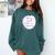 All My Favorite People Are Imaginary Book Lover Idea Comfort Colors Sweatshirt Chalky Mint