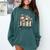 Floral Book There's No Such Thing As Too Many Book Lover Comfort Colors Sweatshirt Chalky Mint