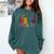 Floral Flower Book Equality Human Rights Women's Rights Comfort Colors Sweatshirt Chalky Mint