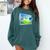 Frutiger Aero Fish Comfort Colors Sweatshirt Chalky Mint Frutiger Aero Fish Comfort Colors Sweatshirt Chalky Mint