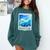 Frutiger Aero Skeuomorphism User Interface Nostalgia Comfort Colors Sweatshirt Chalky Mint