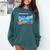 Frutiger Aero Y2k 2000s Comfort Colors Sweatshirt Chalky Mint
