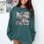 Frutiger Aero Y2K Old School Retro Vibes Comfort Colors Sweatshirt Chalky Mint