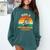 Gen X Slide Strong Generation X Gen Xer Nostalgia Comfort Colors Sweatshirt Chalky Mint