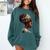 Girl Crown Of Books African Teacher Black History BHM Comfort Colors Sweatshirt Chalky Mint