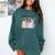 God Says I Am Book Bible Verse Christian Girls Women Comfort Colors Sweatshirt Chalky Mint