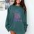 Good Girls Read Dirty Books Apparel Comfort Colors Sweatshirt Chalky Mint