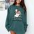Goose With Books Cute Bookworm Reader Comfort Colors Sweatshirt Chalky Mint Goose With Books Cute Bookworm Reader Comfort Colors Sweatshirt Chalky Mint