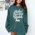 Haha Made You Read Books Bookworm Teacher Librarian Comfort Colors Sweatshirt Chalky Mint