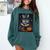 Halloween Girls Boys Cute Wolf Book Pumpkin Kids Halloween Comfort Colors Sweatshirt Chalky Mint Halloween Girls Boys Cute Wolf Book Pumpkin Kids Halloween Comfort Colors Sweatshirt Chalky Mint