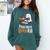 Halloween Teacher Women Cute Reading Ghost Read More Books Comfort Colors Sweatshirt Chalky Mint