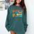 What Happens In Book Club Stays In Book Club Retro Comfort Colors Sweatshirt Chalky Mint