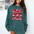 Heart Reading Books Valentine Teacher Boys Girls Book Lover Comfort Colors Sweatshirt Chalky Mint Heart Reading Books Valentine Teacher Boys Girls Book Lover Comfort Colors Sweatshirt Chalky Mint