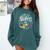 I'd Rather Be Coloring Books Color Drawing Book Comfort Colors Sweatshirt Chalky Mint