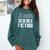 I'd Rather Be Reading Science Fiction Sci Fi Book Reader Comfort Colors Sweatshirt Chalky Mint
