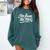 I'm From The 1900s Handwritten Calligraphy Comfort Colors Sweatshirt Chalky Mint