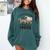 I'm From The 1900s Tee Western For Men Comfort Colors Sweatshirt Chalky Mint