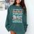 I'm a Book Nerd Bookworm Comfort Colors Sweatshirt Chalky Mint