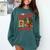 I'm Booked For The Holidays Christmas Reading Bookworm Xmas Comfort Colors Sweatshirt Chalky Mint