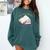 I'm In A Really Good Place In My Book Not Mentally Comfort Colors Sweatshirt Chalky Mint