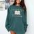 I'm In A Really Good Place Right Now In My Book Comfort Colors Sweatshirt Chalky Mint