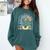 It's A Beautiful Day To Read A Book Librarian Book Lover Comfort Colors Sweatshirt Chalky Mint
