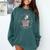 It's Not Smut It's Literature Dark Romance Smut Book Lover Comfort Colors Sweatshirt Chalky Mint