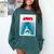 Jaws 2025 Classic Movie Nostalgia Comfort Colors Sweatshirt Chalky Mint