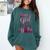 JUST A GIRL WHO LOVES BOOKS LIBRARIAN BOOK LOVERS BOOKWORM Comfort Colors Sweatshirt Chalky Mint