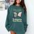 Just a Girl Who Loves Butterflies And Books Butterfly Comfort Colors Sweatshirt Chalky Mint Just a Girl Who Loves Butterflies And Books Butterfly Comfort Colors Sweatshirt Chalky Mint