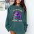 Just a Girl Who Loves Dragons And Books Reading Comfort Colors Sweatshirt Chalky Mint