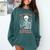 Just A Good Girl Reading Dirty Books Dark Romance Comfort Colors Sweatshirt Chalky Mint