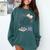 Just One More Chapter Book Lover Reading Quote Comfort Colors Sweatshirt Chalky Mint