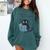 Just One More Chapter Bookworm Cat Book Lover Comfort Colors Sweatshirt Chalky Mint Just One More Chapter Bookworm Cat Book Lover Comfort Colors Sweatshirt Chalky Mint