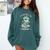 Kids I Read Past My Bedtime Cute Book Dragon Pajama Comfort Colors Sweatshirt Chalky Mint