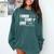I Know How The Story Ends Book Of Revelation Jesus Is King Comfort Colors Sweatshirt Chalky Mint