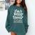 Librarian Library Books Reading Reader Comfort Colors Sweatshirt Chalky Mint