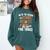 Librarian Reading Books Lover Library Comfort Colors Sweatshirt Chalky Mint