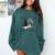 Life Better With 2 Cats Books Kitten Kitty Women Girls Kids Comfort Colors Sweatshirt Chalky Mint