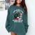 Life Is Better With Books Cats & Coffee Librarian Book Lover Comfort Colors Sweatshirt Chalky Mint