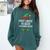 Most Likely To Read A Book Matching Christmas Elf Comfort Colors Sweatshirt Chalky Mint