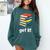 Get Lit With Books Comfort Colors Sweatshirt Chalky Mint