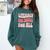 Literacy And Justice For All Book Lover Comfort Colors Sweatshirt Chalky Mint