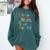 Literacy Justice For All Stop Book Banning Protect Librarian Comfort Colors Sweatshirt Chalky Mint