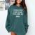 I Literally Wrote A Book To Warn You All About This Comfort Colors Sweatshirt Chalky Mint