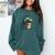 Lizard Reading Book Librarian Bookworm Reader Read Comfort Colors Sweatshirt Chalky Mint