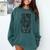 Lost In a Book Comfort Colors Sweatshirt Chalky Mint