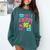 I Love The 90'S 90s Nostalgia Comfort Colors Sweatshirt Chalky Mint
