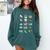 I Love The 90s Old For Nostalgia Fans Comfort Colors Sweatshirt Chalky Mint
